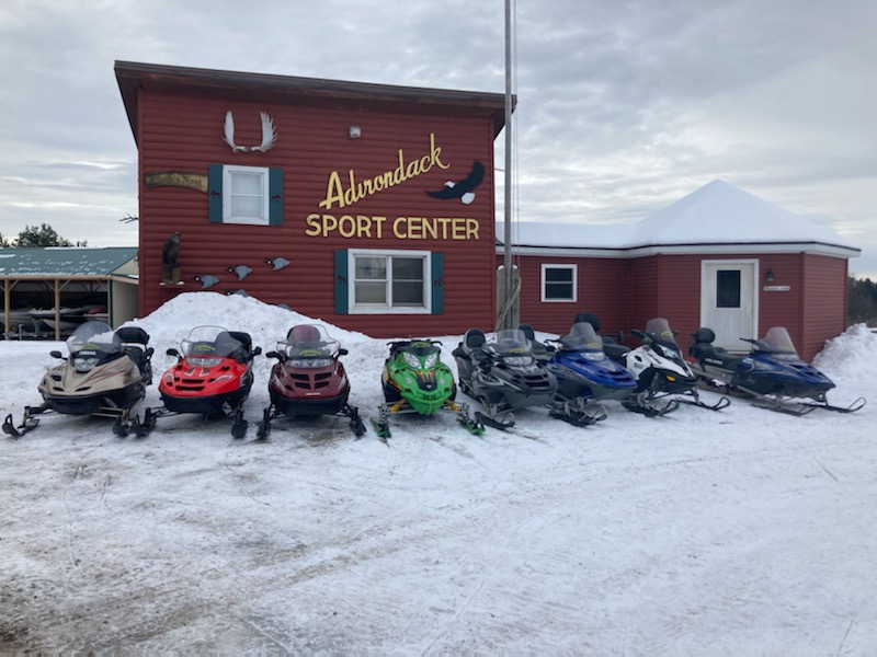 Snowmobile rental fleet